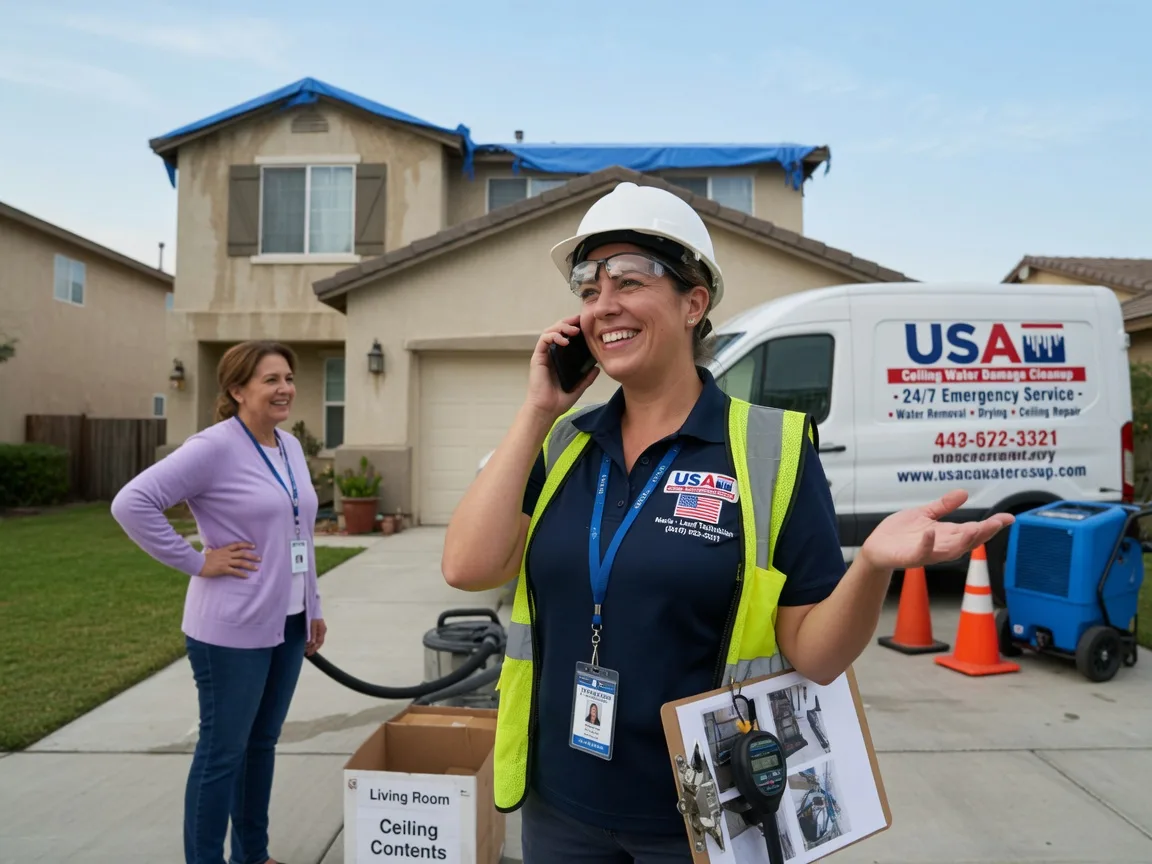 Ceiling Water Damage Restoration Tiro, OH FAQs